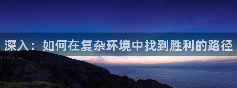 c7电子娱乐官方网站：深入：如何在复杂环境中找到胜利的路径