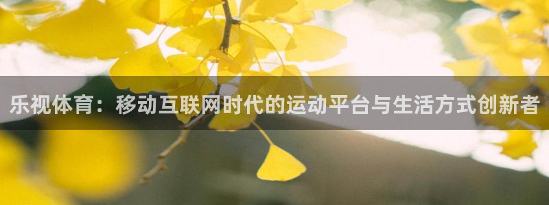 c7娱乐官网版：乐视体育：移动互联网时代的运动平台与生活方式创新者
